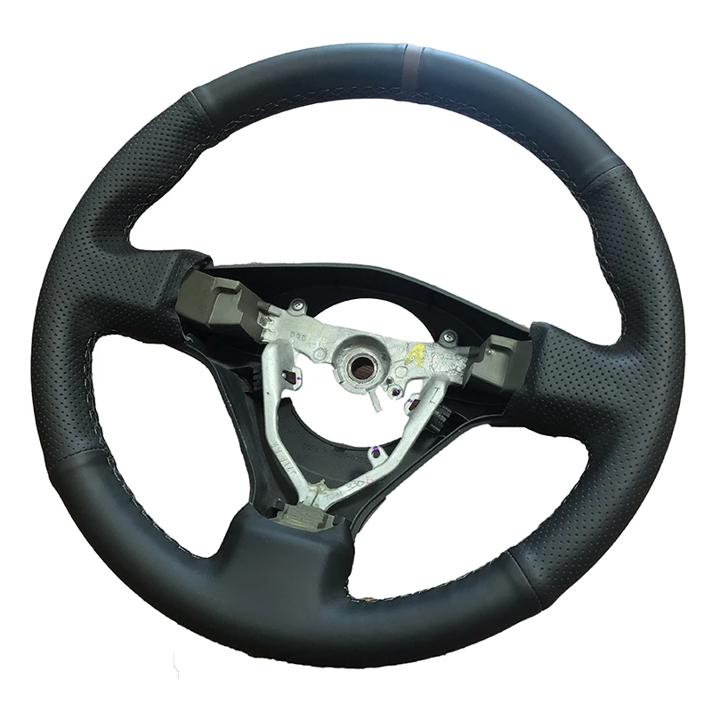 Кожаный чехол рулевого колеса автомобиля из микрофибры для Toyota rush (с шипами) para