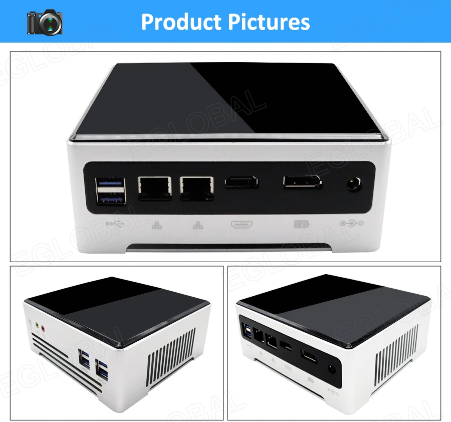 New Fan Mini PC with Intel Core i5 1035G4, Iris 940 Graphics, Dual LAN, 6 USB 3.0, DP, HD Dual Display, HTPC, AC WiFi. Description Image.This Product Can Be Found With The Tag Names Barebone Mini PC, Computer Office, Mini pc