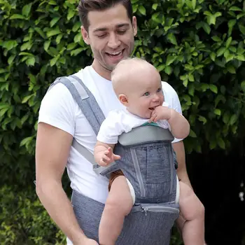 

Breathable Ergonomic Baby Carrier Backpack Portable Infant Baby Carrier Kangaroo Hipseat Heaps Baby Sling Carrier Wrap