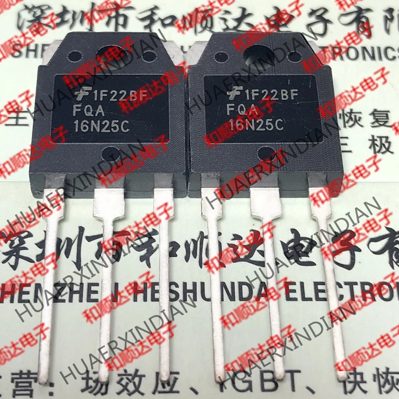5 шт., новые оригинальные кнопки FQA16N25C TO-3P 250V 17.8A на