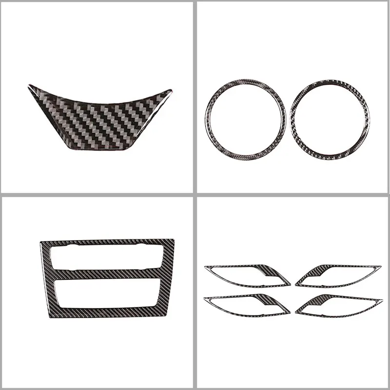 

For BMW X1 Series 2011-2015 Car Interior Modification Parts Real Carbon Fiber (Soft) Car Accessories