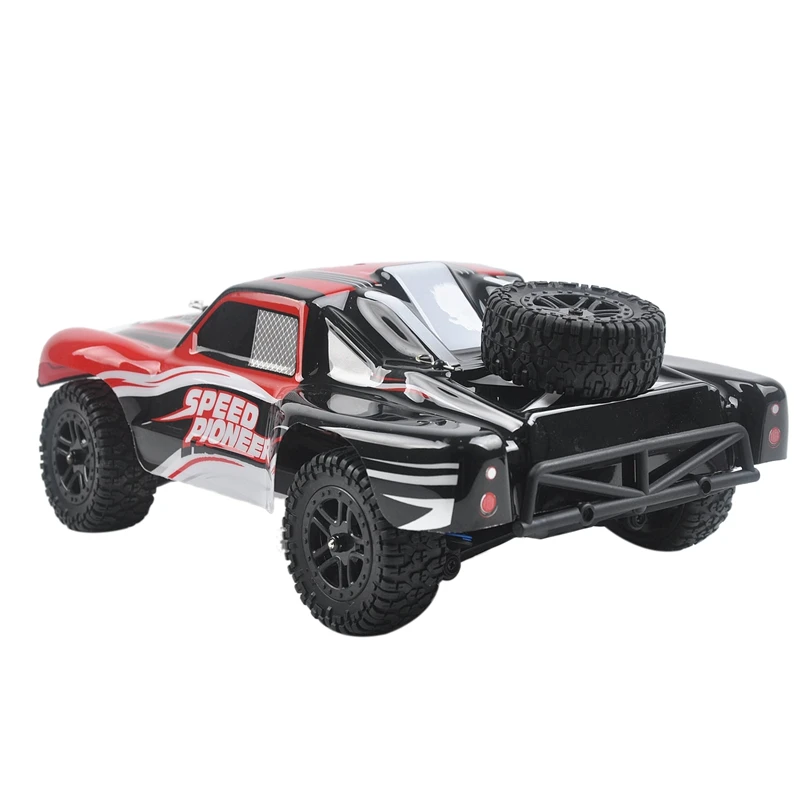 9301X Радиоуправляемая машина 1/18 4WD 2,4G 50 км/ч высокоскоростная Радиоуправляемая машина с дистанционным управлением игрушечная безщеточная пустынная гусеничная машина автомобиль красный