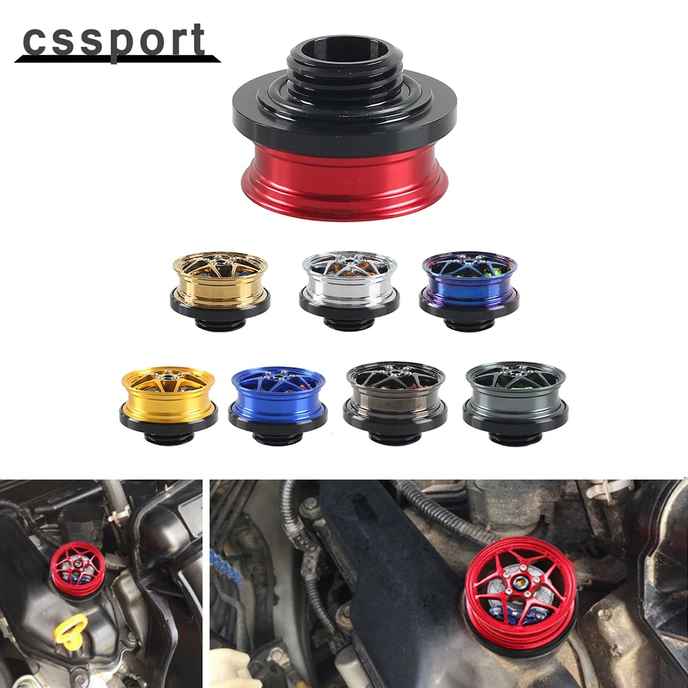 Алюминиевые автозапчасти масляный колпачок топливный фильтр гоночная