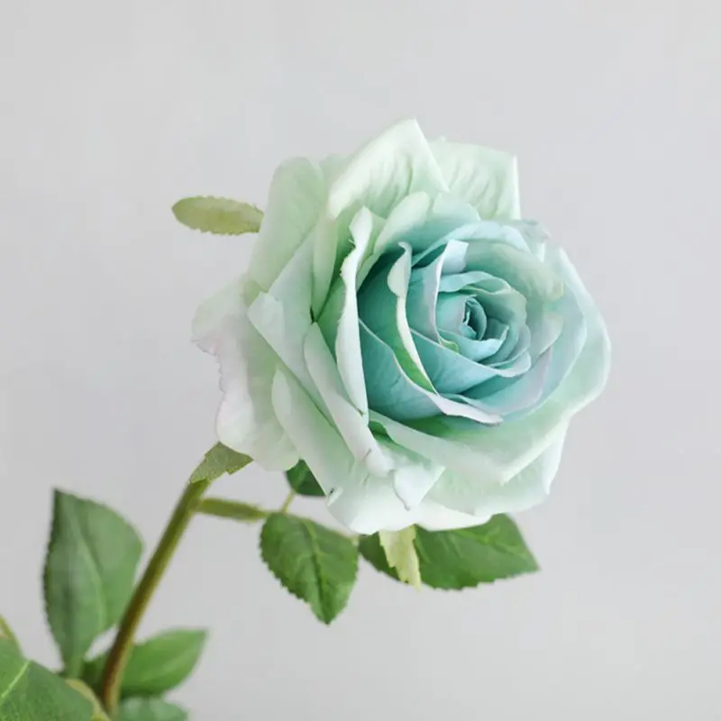 USA Artificial Silk Rose Flowers for Wedding Bridal Bouquet Home Decor Valentine's Day Gift Flower