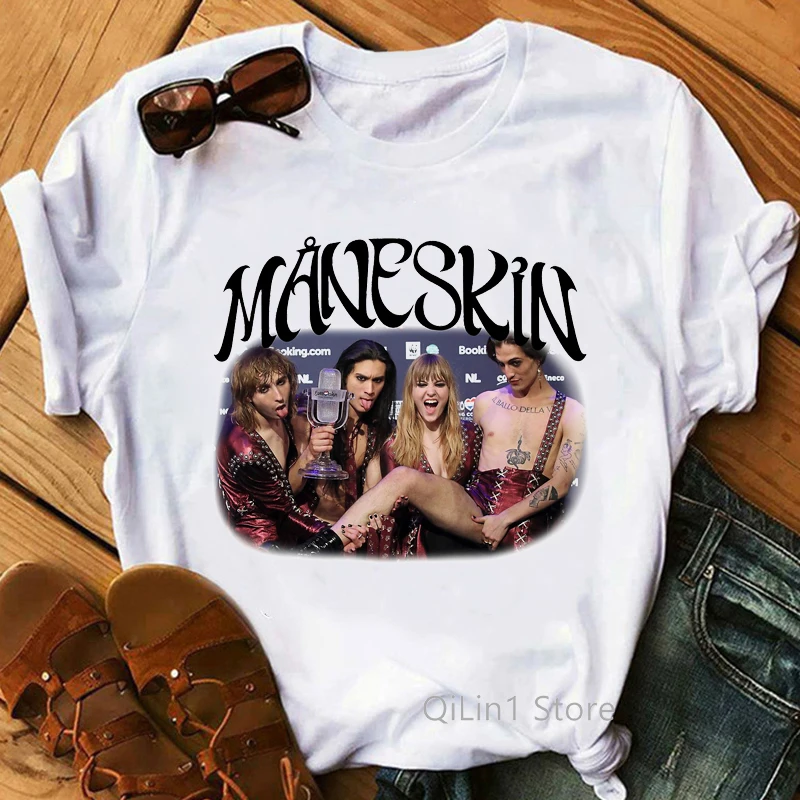 Clothing Magliette Dei Maneskin Måneskin Damiano David Maneskin