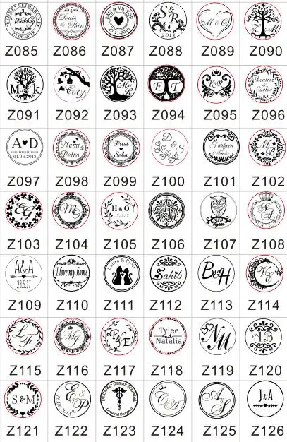 Design Your Own Embosser Stamp / Custom Embosser Seal for Personalized / Wedding Seal