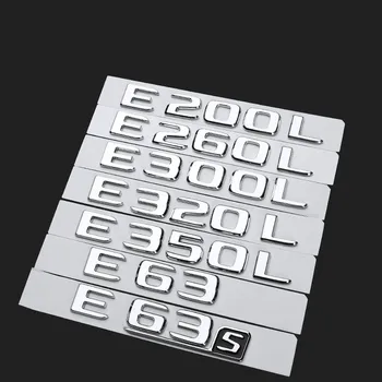 

10pcs 17 Style 3D Plastic Chrome Letter Number Emblem for Mercedes Benz AMG E43 E63 E63S E53 E63S V8 BITURBO 4MATIC Sticker