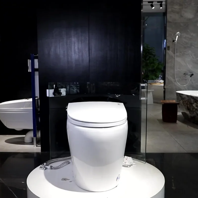 

Wholesale modern western electric toilet bowl automatic wc one piece closestool ceramic intelligent smart toilet