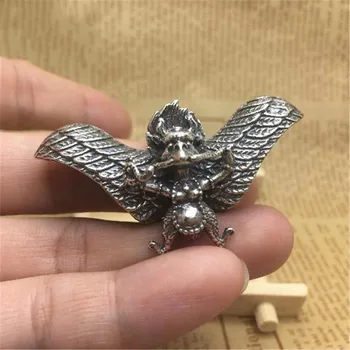 

New sterling silver claw set big bird double claw set hook set anti-cracking claw protection hook pendant free shipping