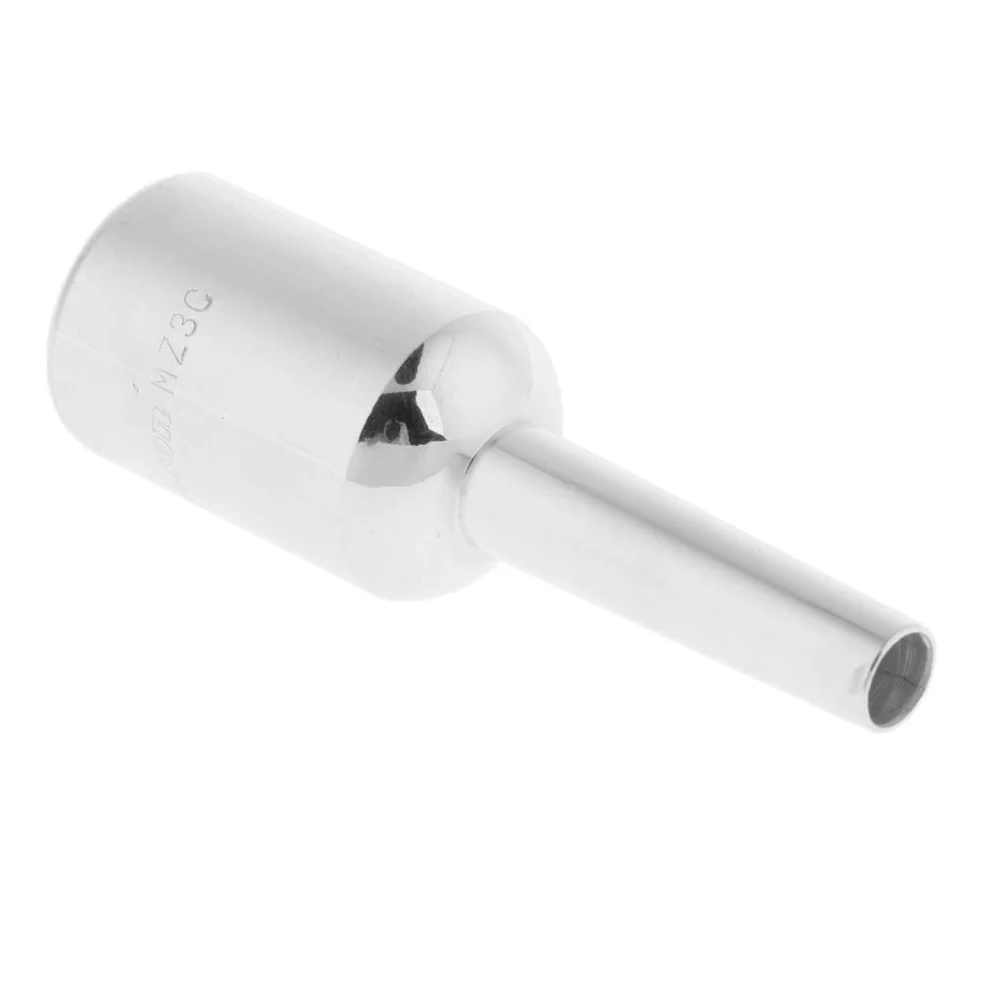 

Cone Standard Replacement Learner Trumpet Mouthpiece Brass Booster Musical Instrument Plated Treble Cornet Beginner Durable Part
