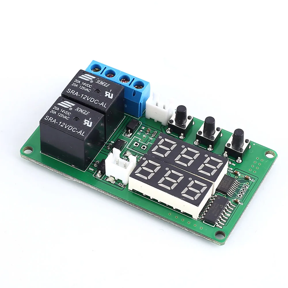 DC 12V регулятор температуры-20-100C NTC сенсор 10A Программируемый датчик модуль