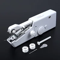Home Tool Quick Sewing Machine Table Stitch Handkerchiefs Sew Curtains Cordless Crafts Repair Clothes Mini Fabric Home Tool Quick Sewing Machine Table Stitch Handkerchiefs Sew Curtains Cordless Crafts Repair Clothes Mini Fabric