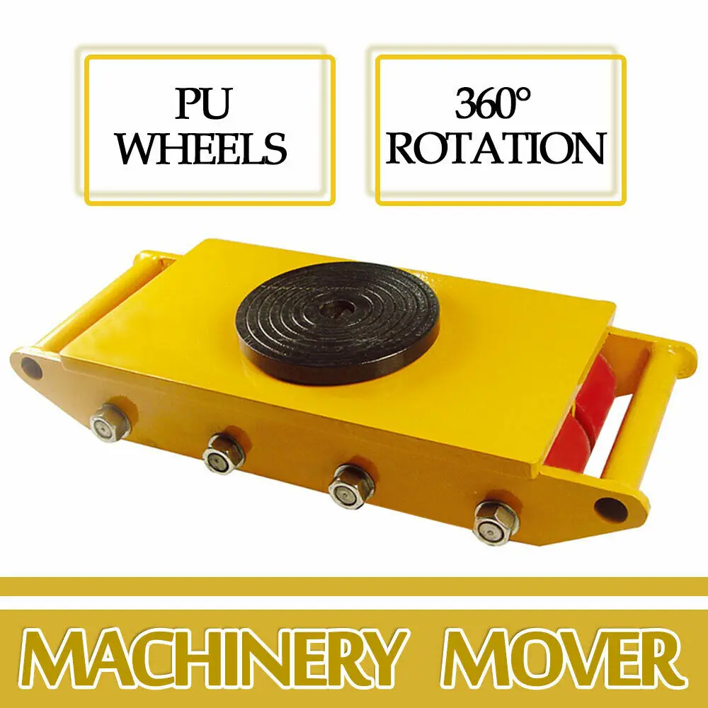 

Strongway Duty Machinery Mover with 360Deg Rotation 12-Ton / 26400lb / 8 Rollers
