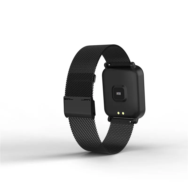 FGHGF R6 large screen color heart rate and blood pressure monitoring smart bracelet scan code to pay bluetooth music