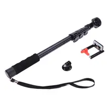 BEESCLOVER-Mini palo Selfie Universal para teléfono, palo Selfie extensible para Samsung, enviado al azar, QKCR60