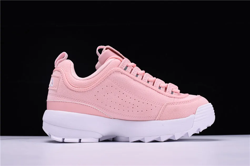 FILA Disruptor II 2 generations large serrated thick raised shoes Women Running Shoes 8 colors size 36-41