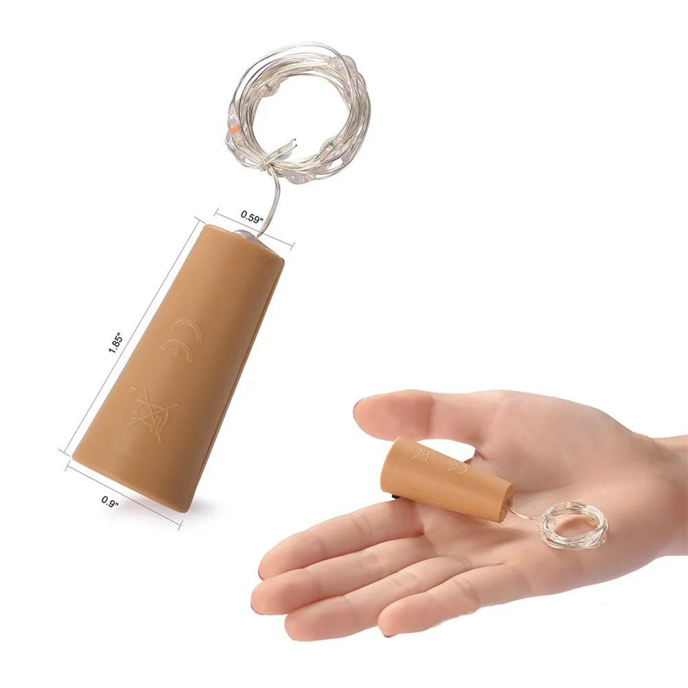 Гирлянда светодиодная с пробкой для вечеринок свадьбы рождества