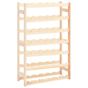 

Multi-Tier Wine Rack Standing for 42 bottles of pine wood Home Bar Party Bottle Cabinet Holders Display Shelf Elegant Organizer