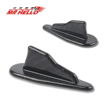 EBay Amazon Hot Selling Car Modified Evo Style Carbon Fiber Shark Fin Spoiler