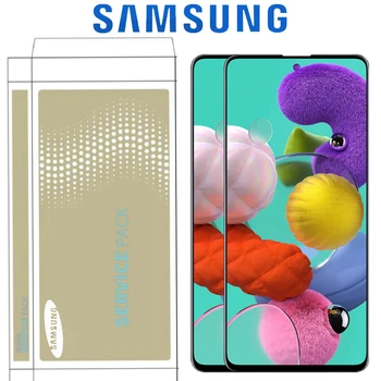 

Original Replacement Part for samsung Galaxy A51 A515 A515F A515F/DS A515FD LCD Display with frame Digitizer Sensor Assembly