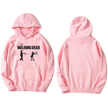 

The Walking Dead Funny Hoodies Men Women Hip Hop Fleece Long Sleeve Sweatshirt Pullover Fashion Skateboard Fitness Hoody Winter