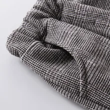 Новинка года; стильная детская одежда; детские брюки в клетку; детские весенние новые стильные модные повседневные брюки для мужчин и женщин