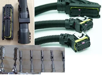 

89Pin 36Pin 16Pin EDC7 Common Rail Connector PC Board ECU Socket Automotive Injector Module Plug With Wire Harness