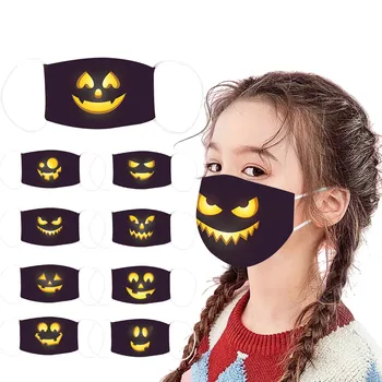 

5pc Children Mouth Mask For Prints Protection Face Mask Washable Earloop Mascarilla Reutilizable Mondkapjes Herbruikbaar Masque