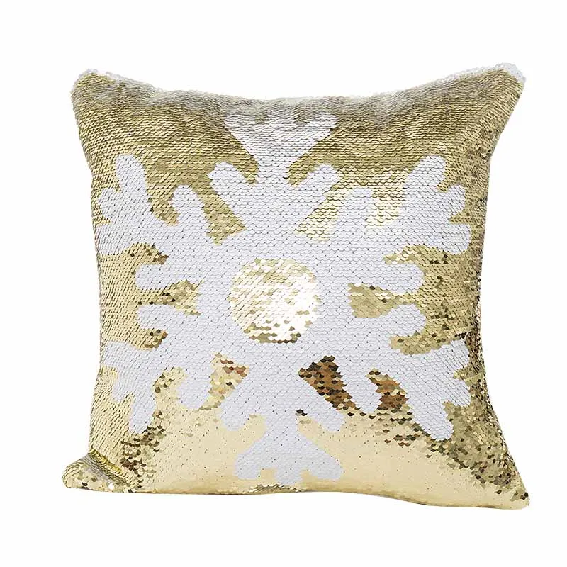 cushion cover4 Блестящий Золотой Рождественский чехол для подушки, не внутренний coussin decoratif, креативные Декоративные Чехлы для подушек Для dec X31 - Цвет: cushion cover4