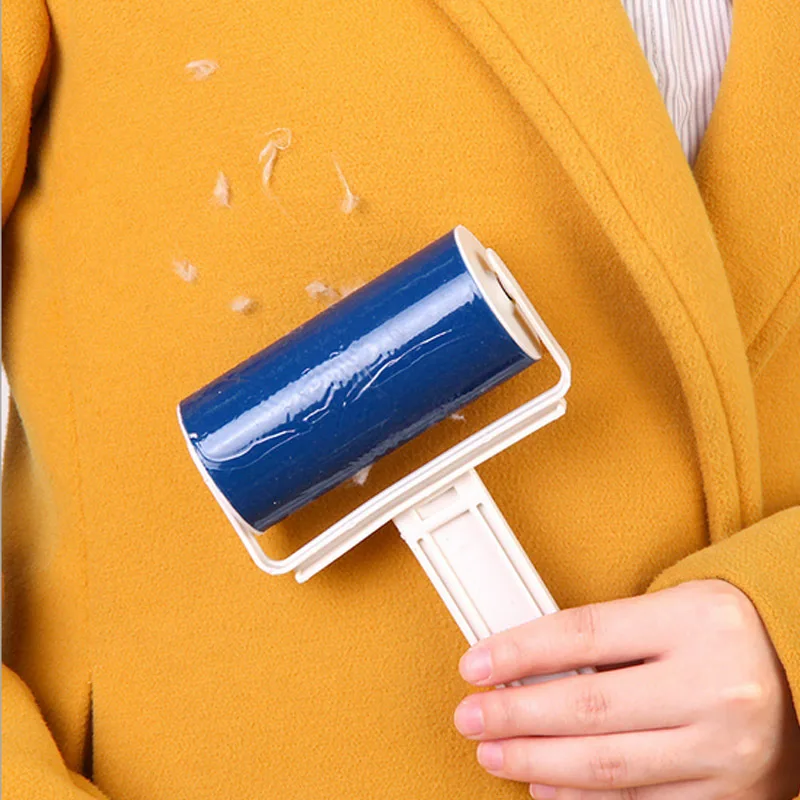 

Rolling Sticker for Clothes-Washing Dusting Brush Sticky Roller Lent Remover Adhesive Dust Remover Repeated Use