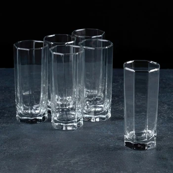 

Set of tall glasses for cocktail 265 ml "Koshem", 6 pcs