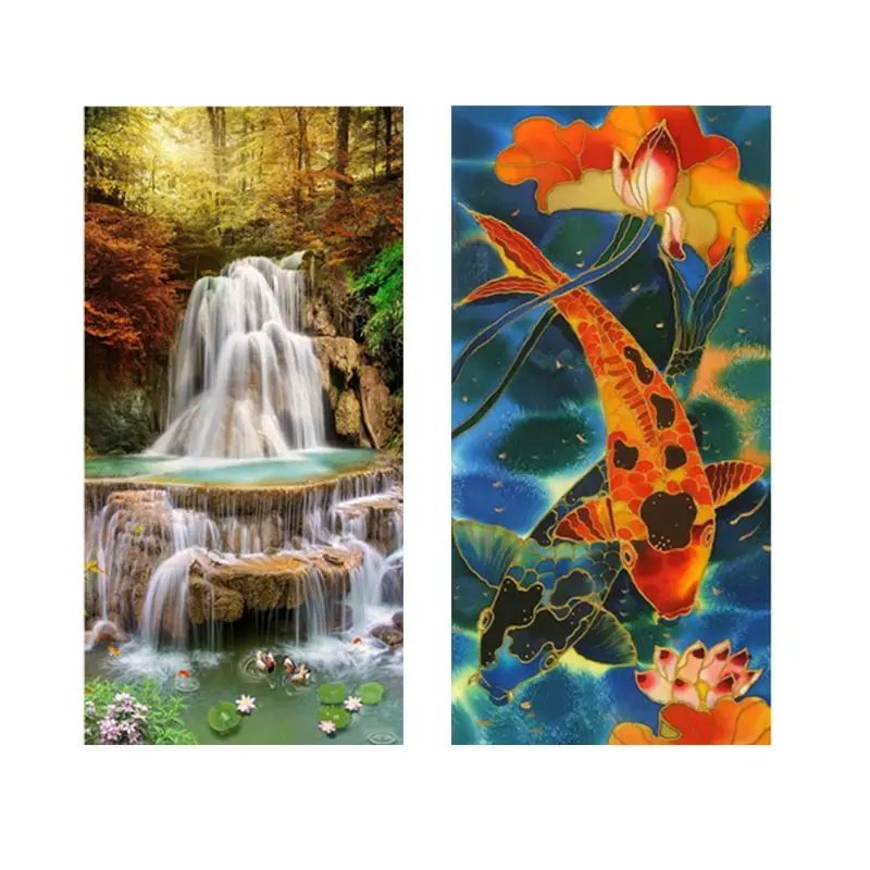 

Bamboo Forest DIY 5D Full Drill Diamond Painting Embroidery Cross Stitch Kit Rhinestone Home Decor Craft Y1QB