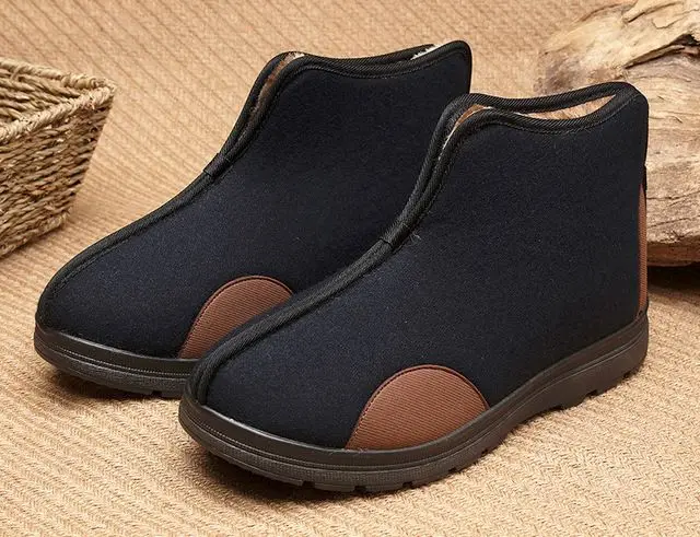 winter warm shaolin monk kung fu shoes zen lay wushu taiji shoes taoist kung fu martial arts taichi boots sneakers martial arts shoes