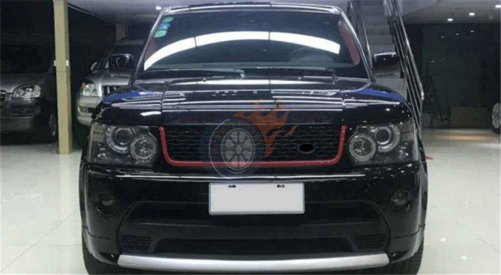Шестигранная сетчатая решетка ABS для Land Rover Range Rover 2006-2013 Air Fender обновление переднего бампера гоночные решетки капот Гриль
