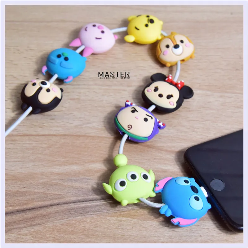 36 шт. 3 8 см TSUM Микки Маус Минни Базз Ститч инопланетянин Мультяшные силикагелевые
