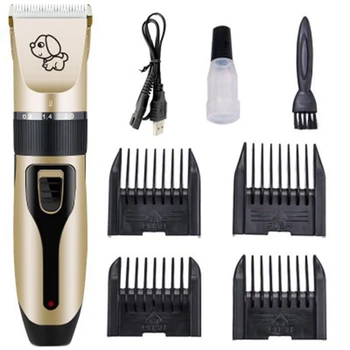

Pet Shave Clipper Hair Low Noise Cordless Electric Dog Cat Grooming Trimming Kit