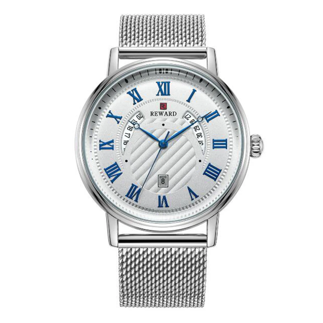 

Luxury Men Sport Quartz Watch Waterproof Stainless Steel Belt Bracelet Ultra Thin Watches For Men Business Watch Wrist Relogio