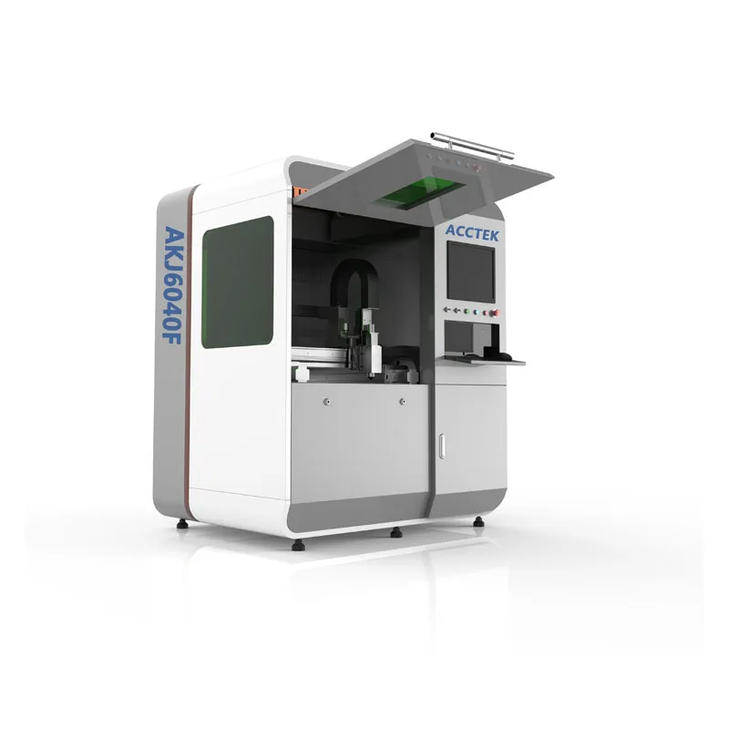 Станок фирмы jinan с ЧПУ Типа CNC волоконно-лазерной резки для стального листа AKJ6040F/WSX режущая головка волоконно-лазерной резки для России