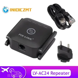 INIOICZMT – répéteur WiFi LV AC24 Ghz/5Ghz sans fil, 2.4 Mbps, amplificateur de Signal 802.11N à longue portée, AP 
