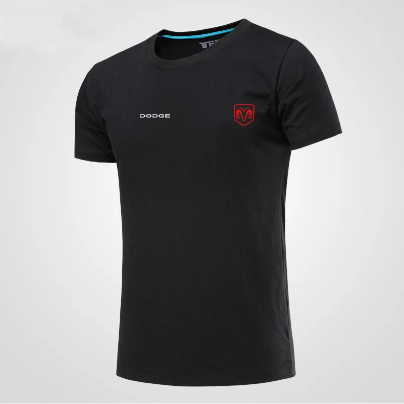 

Brand Dodge T Shirt Tee Shirt Homme Summer 100% cotton Short Sleeve Men's Tshirt Homme