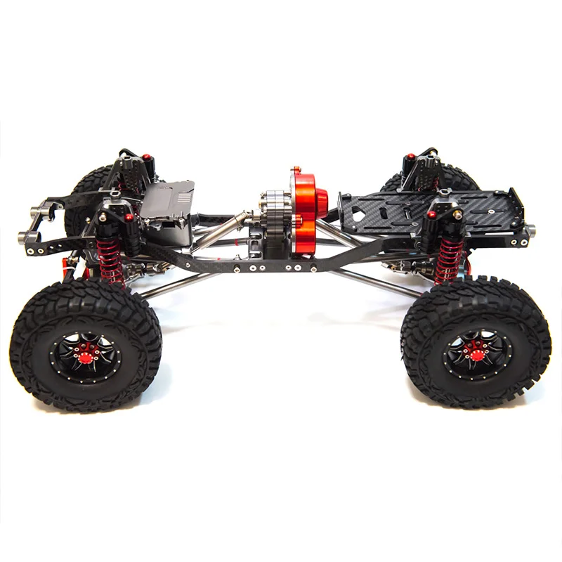 RC Car Frame Kit 1/10 CNC for TRX4 SCX10 AXIAL RC Crawler Climbing Car DIY Parts