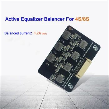 

1.2A Balance For 4S 8S Li-ion Lifepo4 Lithium Battery Active Equalizer Balancer Energy Transfer BMS