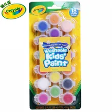 Origional Product Import America Crayola 18 Colors-Washing Children Watercolor Pigment with Brush 54-0125