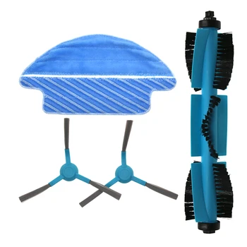 

Main Side Brush Mop Cloth Kit Sweeping Robot Vacuum Cleaner Replacement Accessories WWO66