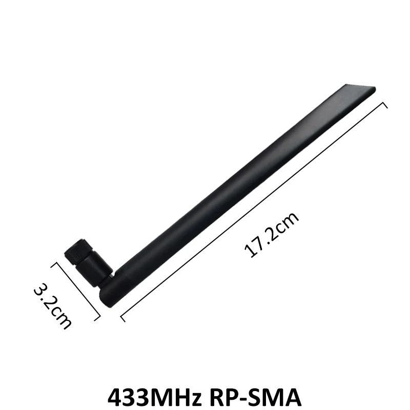433 МГц Антенна 5dbi GSM 433 МГц RP-SMA разъем резиновые водонепроницаемые Lorawan антенна+ IPX SMA Мужской Удлинительный шнур гибкий кабель