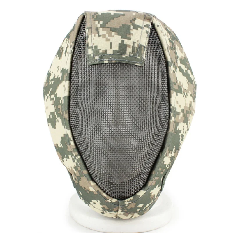 

V3 Fencing Full Face Tactical Paintball Mask Steel Metal Mesh Airsoft Helmet Mask Military Army Wargame Hunting Protective Masks