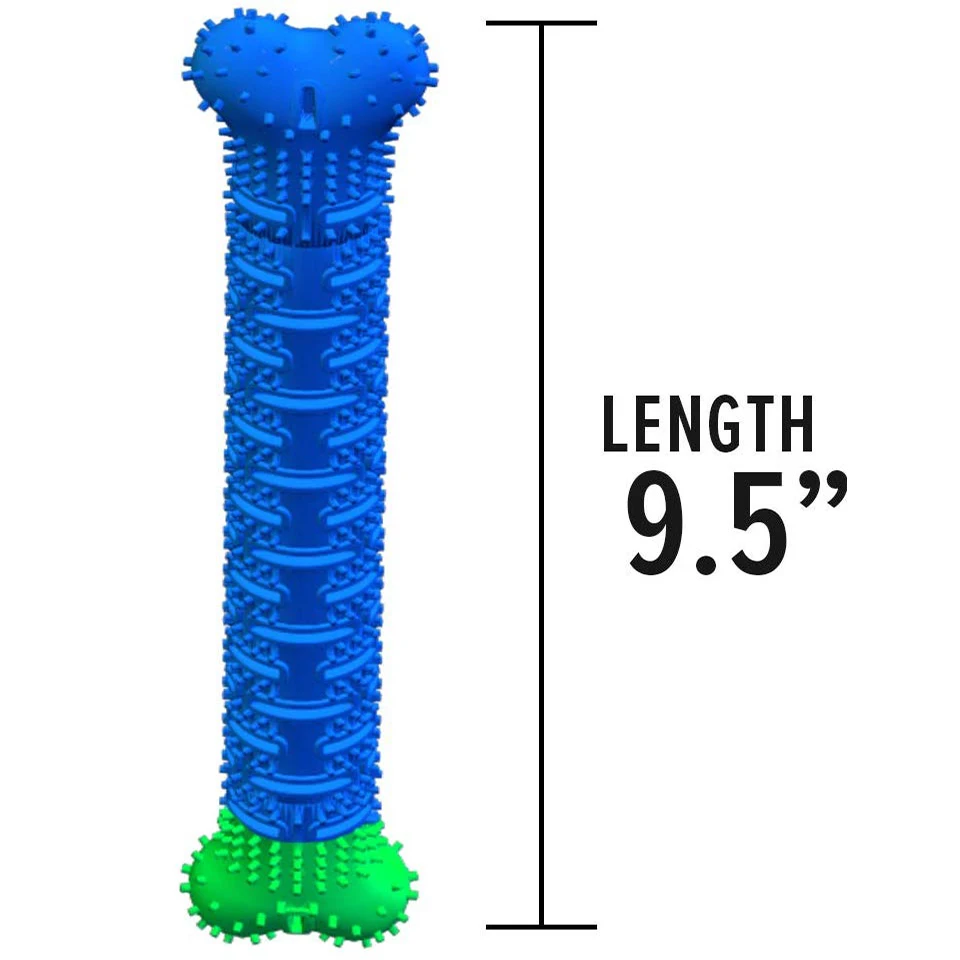 Для домашних собак Игрушки для жевательной щетки смешная Интерактивная Жевательная зубная щетка в форме кости собаки чистят зубы во время жевания уход за полостью рта