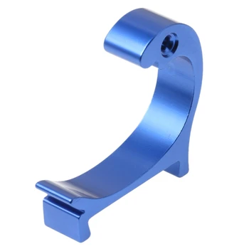 

Aluminum Finish Candy Color Towel Coat Decorative Bathroom Hooks Wall Mounted