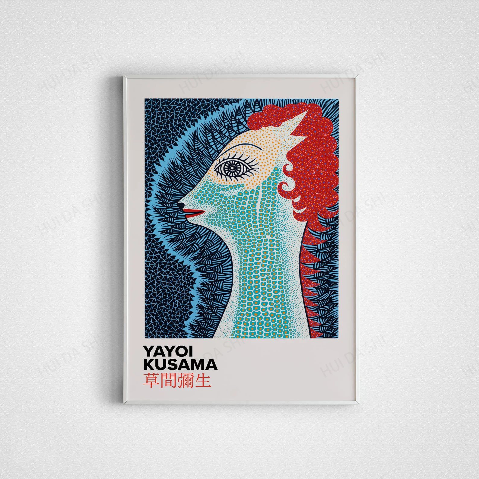 Mand Sneeuwstorm maagpijn Yayoi Kusama Tentoonstelling Replica Poster, Zelfportret Tobblo 2010,  japanse Moderne Kunst Illustratie Moderne Art Print Home Decor|Schilderij &  Schoonschrift| - AliExpress