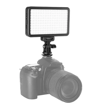 

Camera Led Light Panel Dimmable 228Pcs Led Beads Camcorder Video Lamp Shoe Mount Adapter for Zhiyun Stabilizer for Canon Nikon S